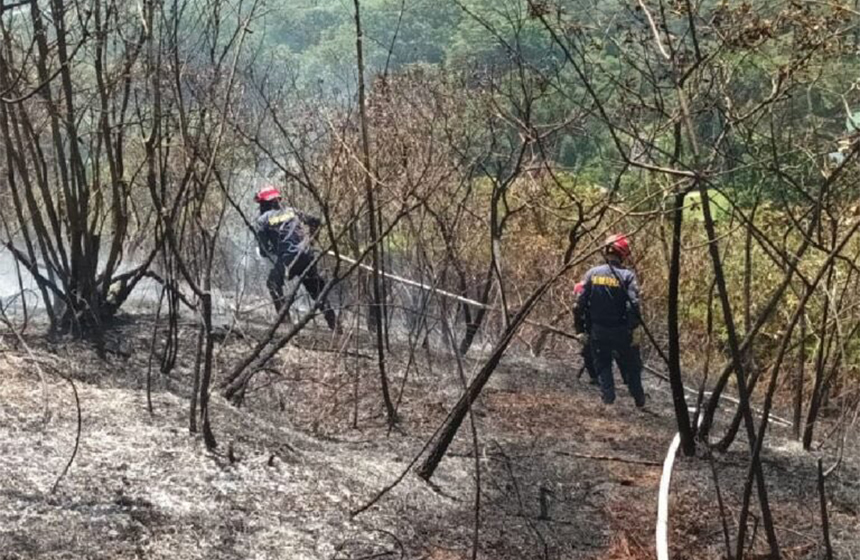 La CDMB alerta sobre amenaza alta de incendios forestales
