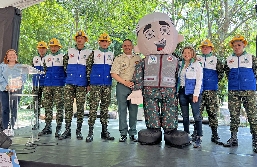 La CDMB realizó el lanzamiento de la Burbuja Ambiental Infantil en el majestuoso jardín botánico Eloy Valenzuela