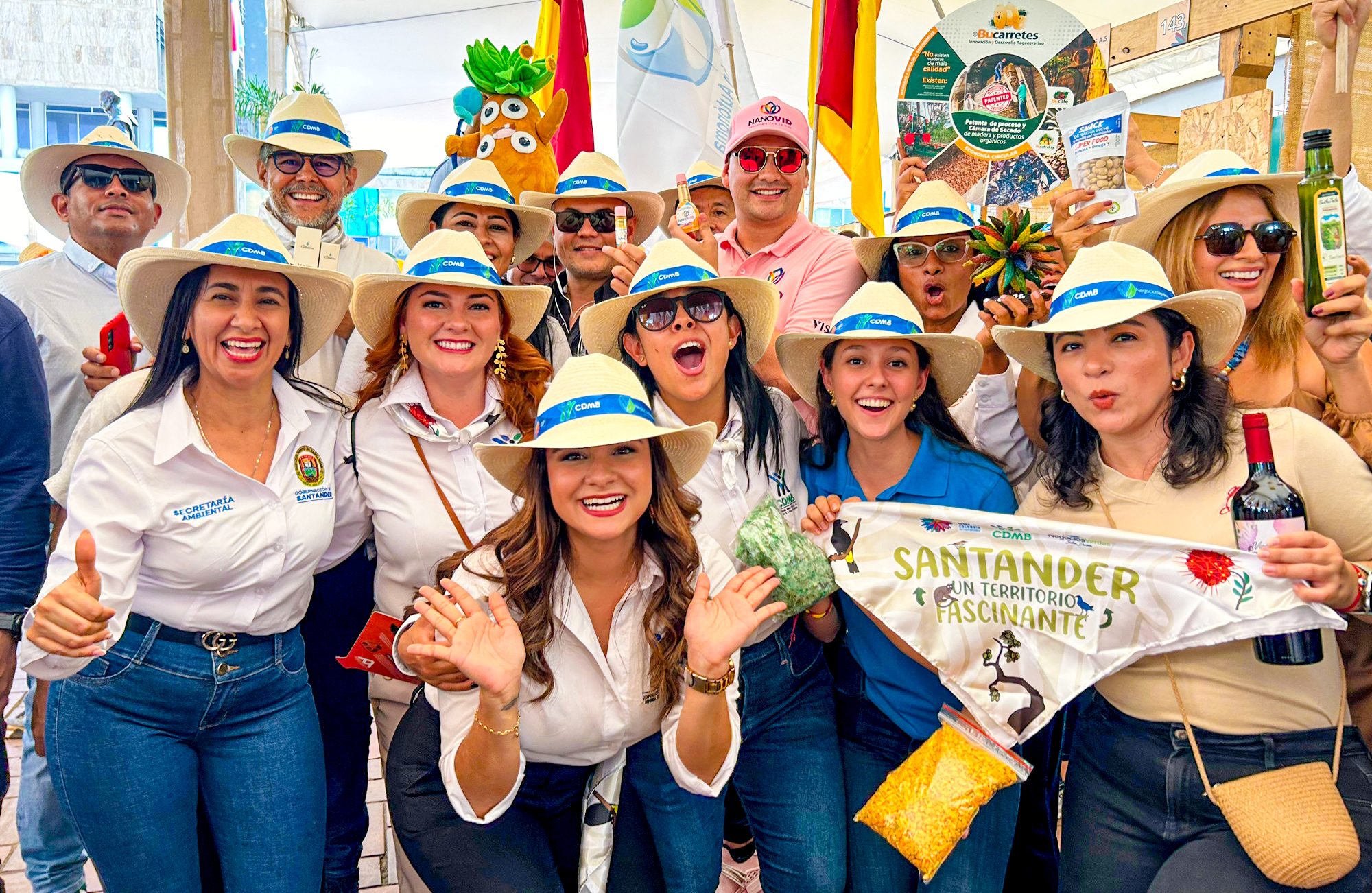 Gran participación de la CDMB en la COP16 “Paz con la Naturaleza”