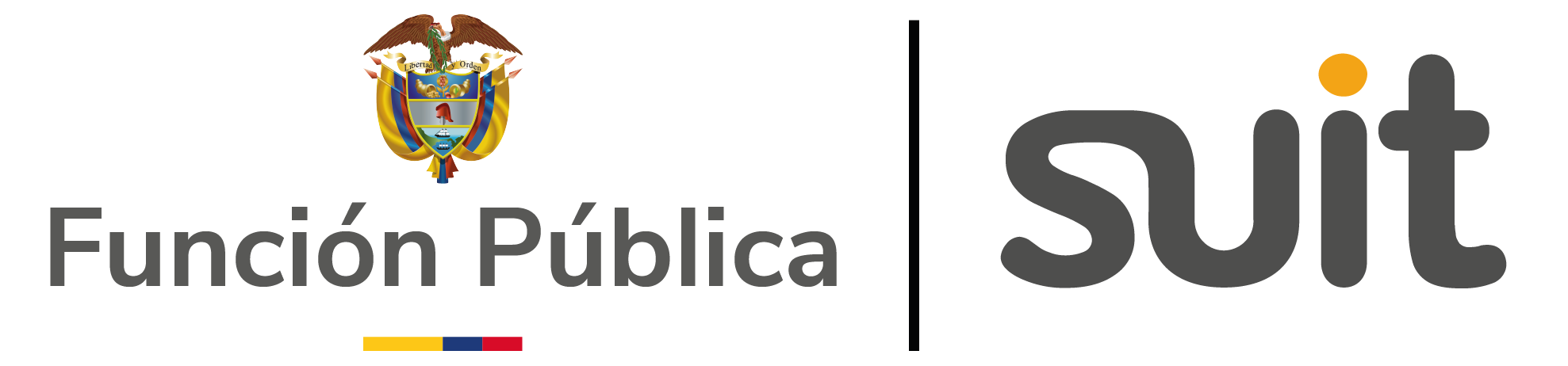 Logos de Función Pública y Sistema Único de Información de Trámites