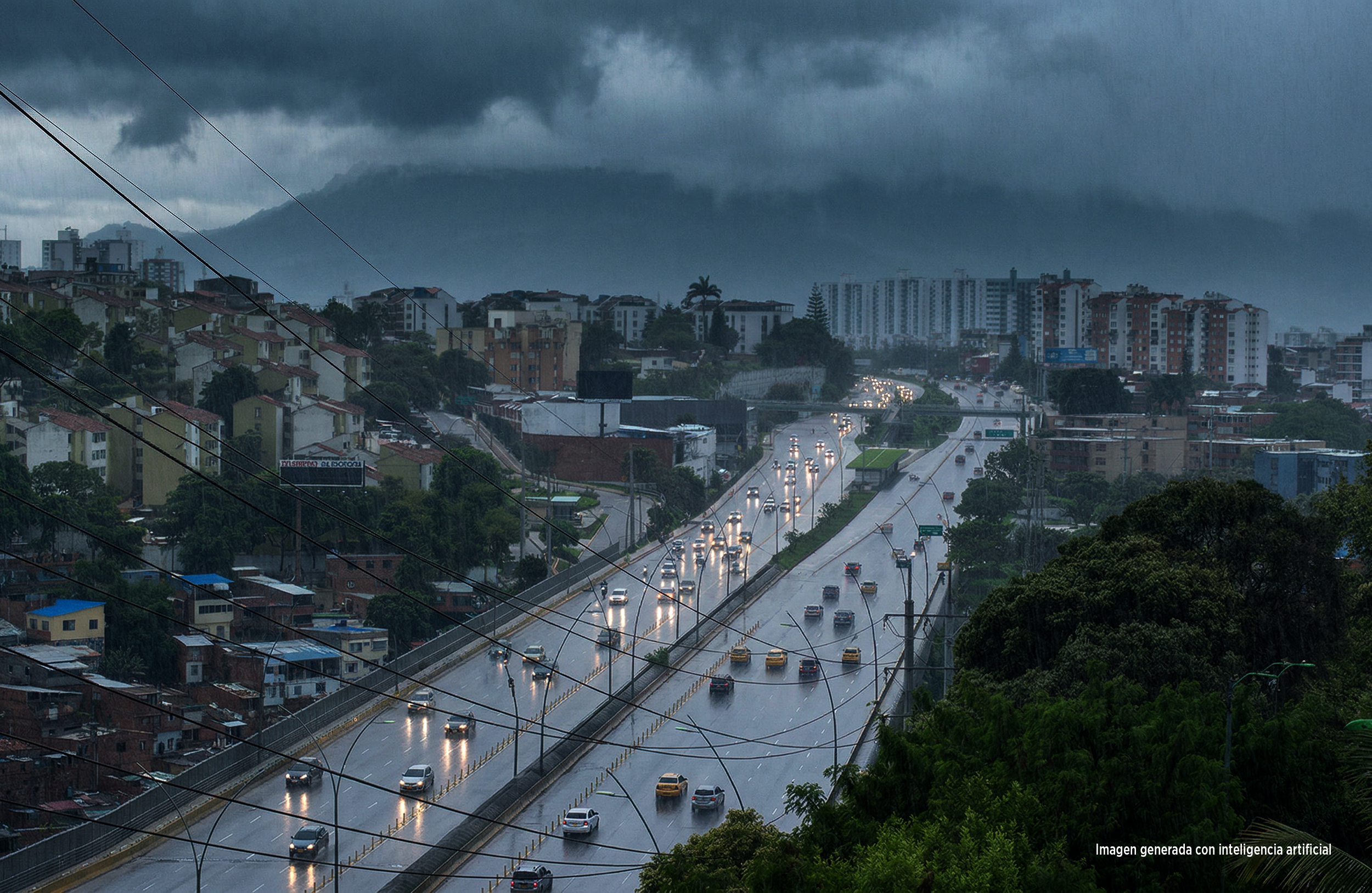  Fuertes lluvias en Santander generan alertas por inundaciones y llamados a la prevención